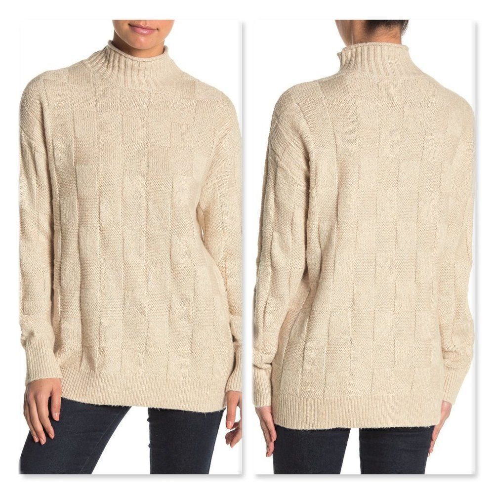 Abound Basket Stitch Knit Pullover Sweater
